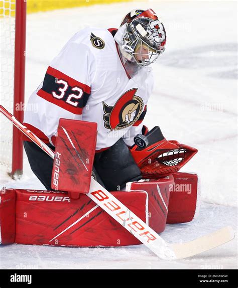 NHL profile photo on Ottawa Senators goalie Filip Gustavsson, from ...