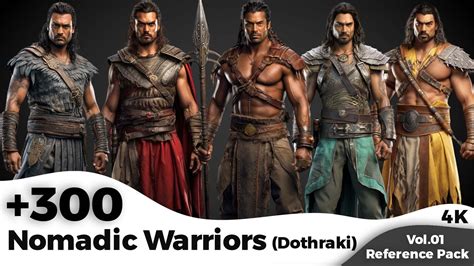 Concept Art 300 Nomadic Warriors Dothraki Male Concept 4k