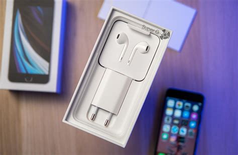 Аккумулятор iPhone SE 2020 и зарядка смартфона - Super G