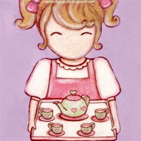 rkdsign88 cute & fun arts: Tea Party