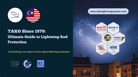 Tako Since 1979 Lightning Rod Protection Guide