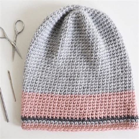 Simple Slouch or Pom Pom Beanie Crochet Pattern – I Love Stitches