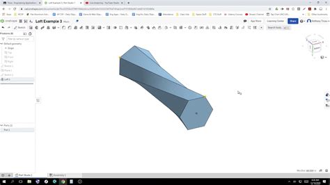 Onshape Loft Lesson And How To Youtube