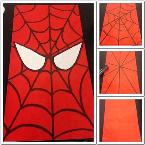 DIY SPIDERMAN PARTY BAGS Spiderman Birthday Party Spiderman Birthday