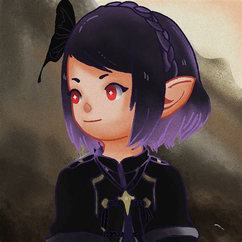 Made A Portrait Of My Lala Wol To Help Me Get Back Into Drawing Rffxiv