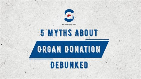 Debunking 5 Myths About Organ Donation Youtube