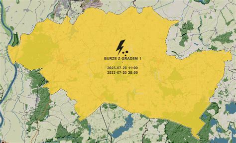 Ostrze Enie Meteorologiczne Umig W Sztumie