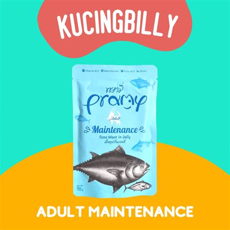 Jual Pramy Pouch 70gr Makanan Kucing Basah Shopee Indonesia