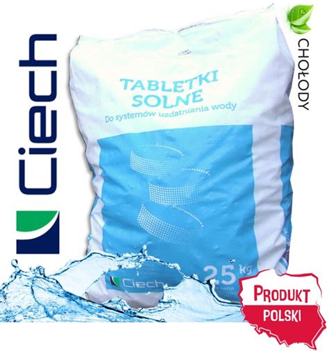 Sól tabletkowana Ciech 25 kg tabletki solne 7123141284 oficjalne