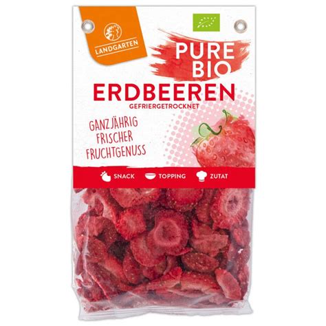 Landgarten Bio Erdbeeren Gefriergetrocknet G Shop Apotheke