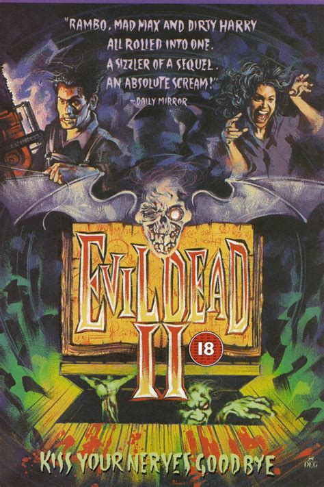 Evil Dead Ii 1987 Posters — The Movie Database Tmdb