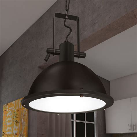 Shop Vonn Lighting Dorado 11-inches LED Pendant Light Adjustable Hanging Industrial Pendant ...