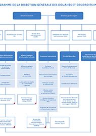 Organigramme de la DGDDI Portail de la Direction Générale des Douanes