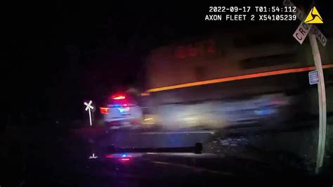 Video Shows Train Hitting Platteville Patrol Vehicle With Arrested