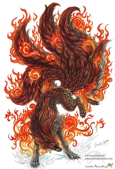 Kitsune By Sunima On Deviantart