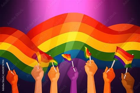 Happy Pride Day Pride Month Concept Pride Month Background Pride