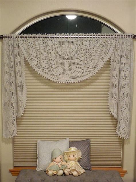 Stunning Swag Filet Crochet Valance Kathryn Clark Crochet In 2024