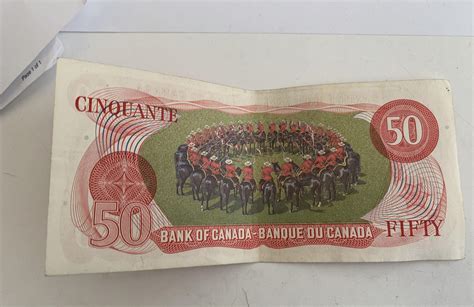 $50 dollar bill from 1975 (Canadian) : r/mildlyinteresting