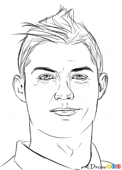 How To Draw Cristiano Ronaldo Celebrities