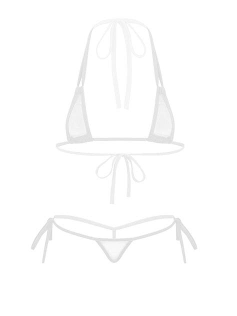 Buy Women S Sexy Mesh Micro Bikini G String Bathing Suit Thong Swimsuit Sunbathing Suit Online