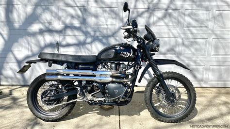 Triumph Scrambler Rosie Right Motoadvr Moto Adventurer