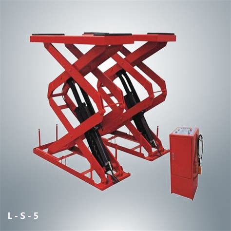 J F Hydraulic Post Car Scissor Lift With Tons Lifting Capacity