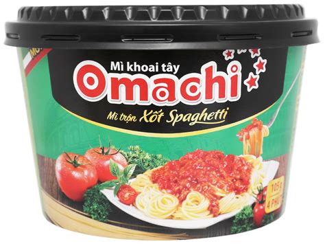 Mì trộn Omachi xốt Spaghetti hộp 105g nơi bán chính hãng giá rẻ nhất