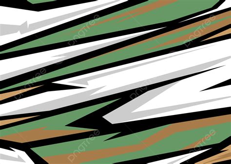 Racing Abstract Background Stripes With Army Green Black Gray And White