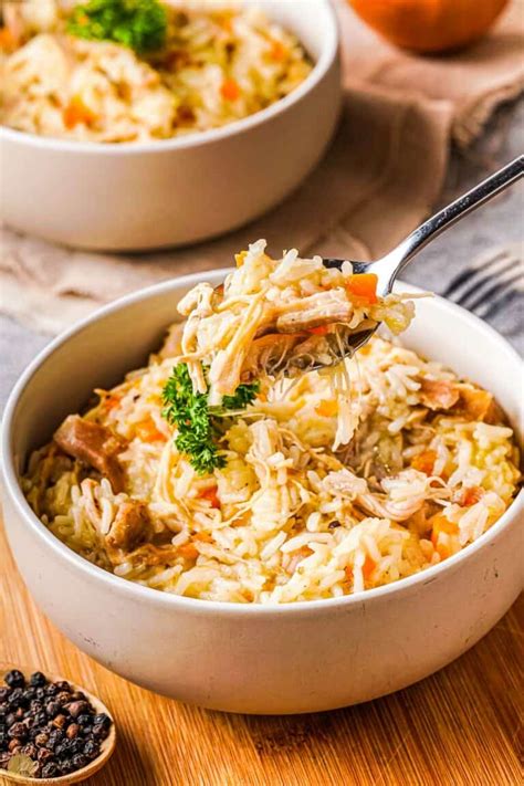 Easy Stewed Chicken And Rice Recipe Leftovers Then Breakfast