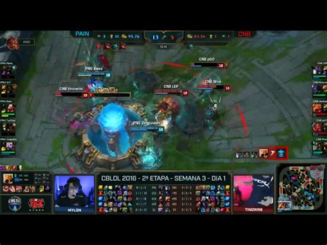 PaiN Gaming Vs CNB ESports Club CBLoL 2016 Winter Week 3 Post