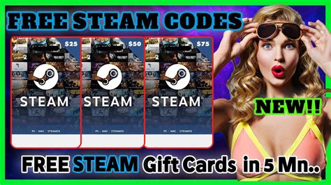 How To Get Free Steam Gift Cards Free Steam Gift Cards Free Steam Games