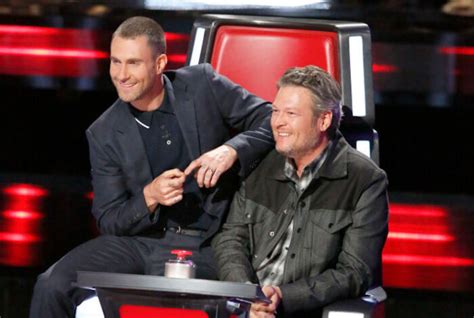 Adam Levine Reacts To Blake Sheltons The Voice Retirement Its