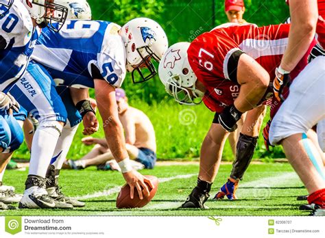 American Footbal Players Editorial Photography Image Of Goal 62306707