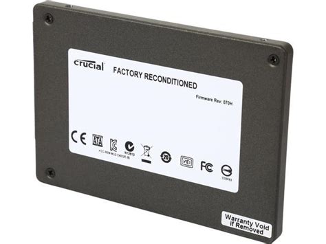 Refurbished Manufacturer Recertified Crucial M4 2 5 256GB SATA III