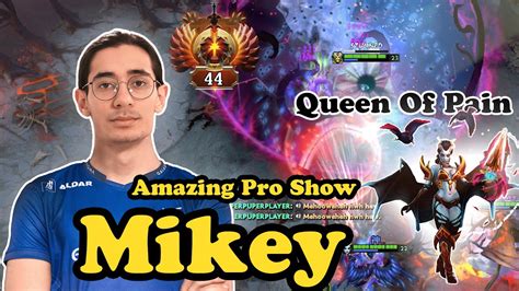 Nigma Mikey Mid Queen Of Pain Pro Mid Playing Dota Youtube