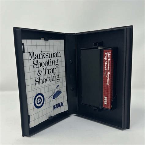 Marksman Shooting Trap Shooting Sega Master System Complete In