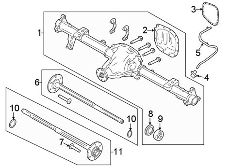 2021 Ford F 150 Axle Shaft Assembly Rear Axl S Drive Ml3z4234e