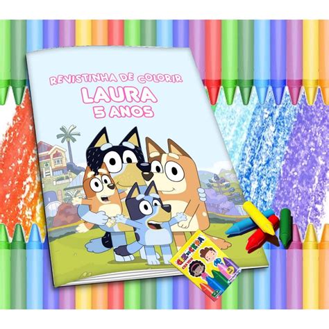 Desenhos De Bluey Para Imprimir E Colorir Descubra O Mundo Das