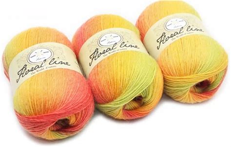 Knitting Yarn Crochet Yarn 100 Wool Warm Yarn Gradient