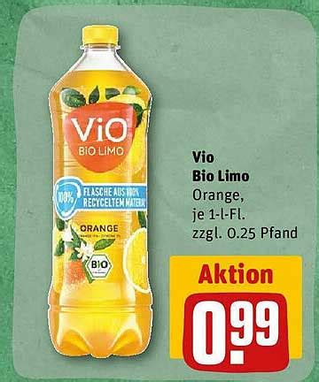 Vio Bio Limo Angebot Bei REWE