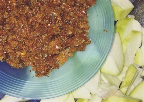 Resep Sambal Gurih Rujak Bangkok Oleh Rahma Mimiy Cookpad