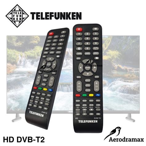 TELEFUNKEN LED TV REMOTE CONTROL DVB T2 ORIGINAL Shopee Malaysia