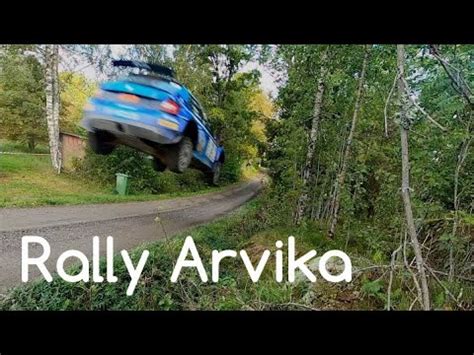 Rally Arvika 2023 Rullningar avåk hopp action YouTube