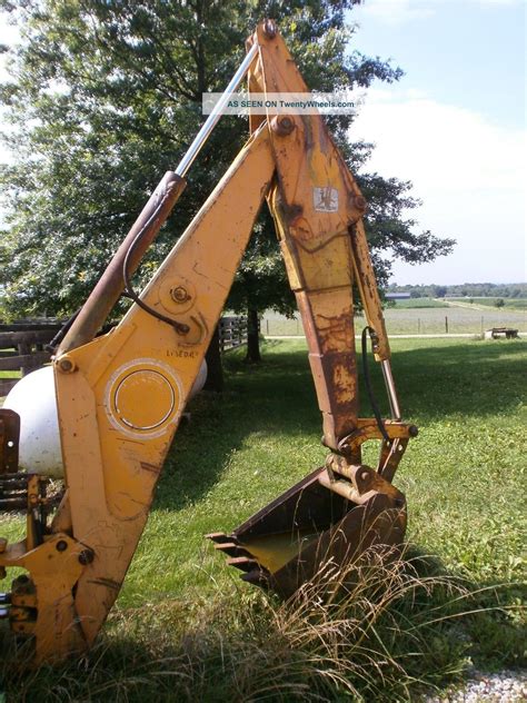 John Deere Jd 300 B Backhoe Farm 3521