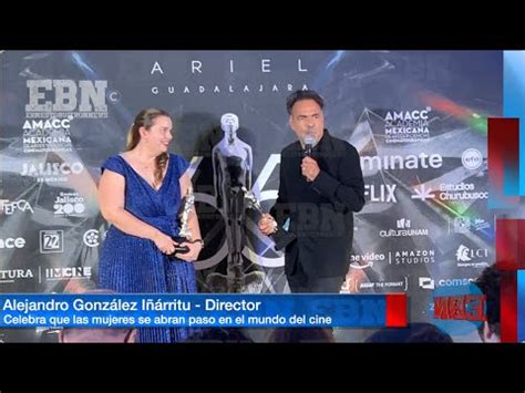 Alejandro Gonz Lez I Arritu Da Poderoso Mensaje Al Ganar El Premio