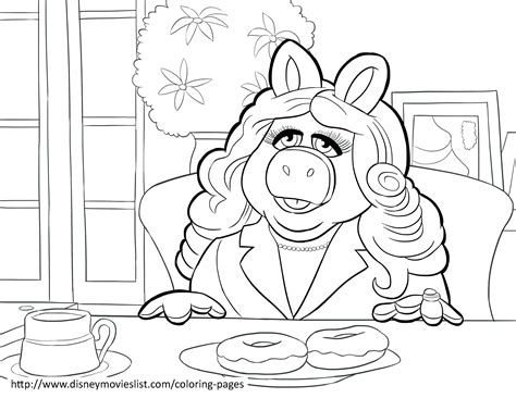 The Muppets Coloring Pages At Free Printable