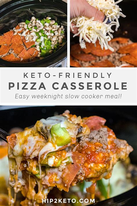 Crock Pot Low Carb Pizza Casserole Artofit