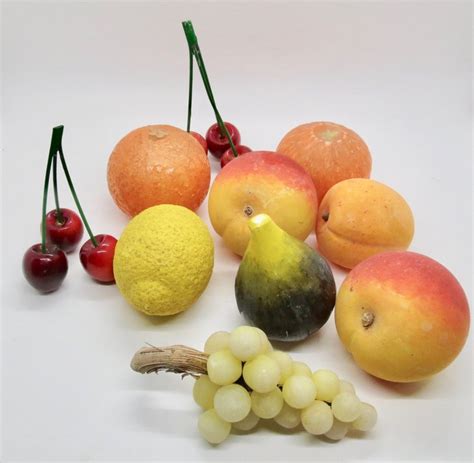 Magnifique Lot De Fruits En Marbre De Carrare Artisanal Catawiki