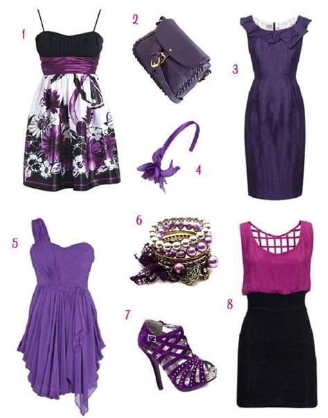 1 And 5 Please Purple Outfits Beautiful Fashion Purple Accessories