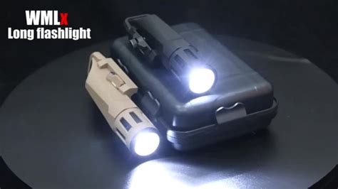 Tactical Wml X Gen2 Flashlight 3 Levels Adjustment Strobe Weapon Light